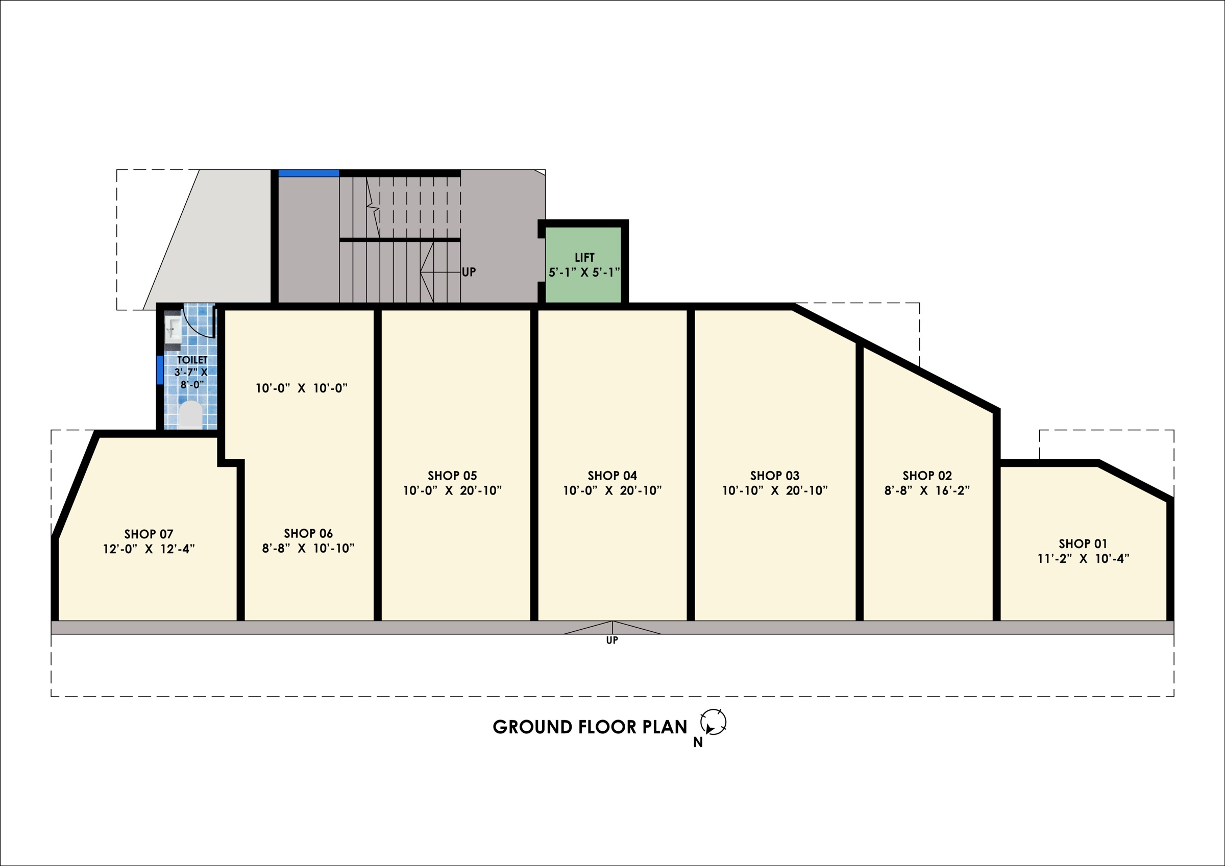 Alve Nirmiti ground floor plan drawing