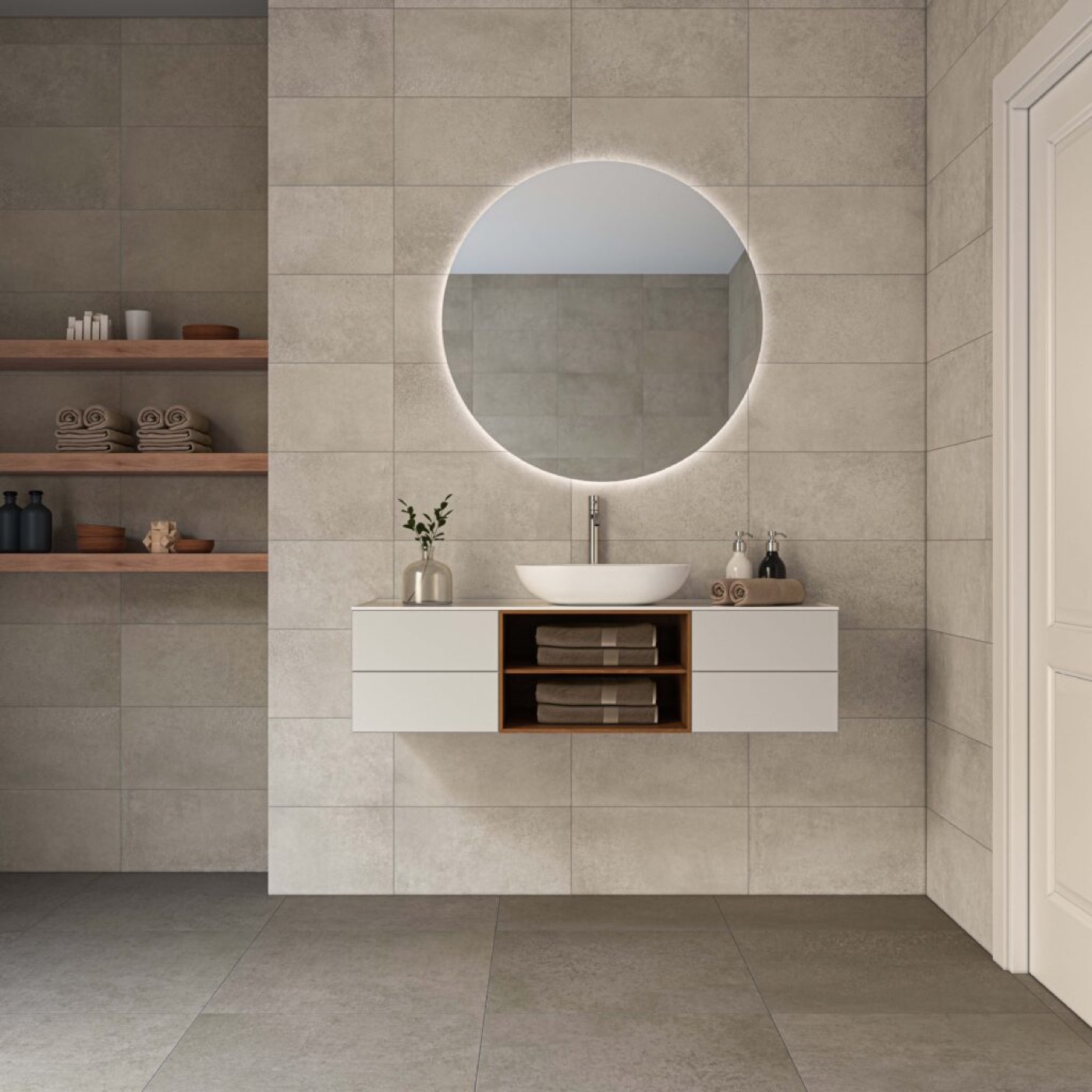 Natural stone / cement brand image — Dream Home
