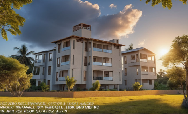 Sindhu Laxmi building render, Kankavli